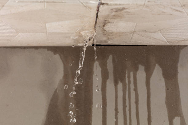 Professional Burst Pipe Cleanup technician working in Norwalk, CT